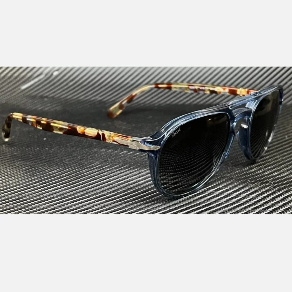 New Persol Men's Transparent 55mm Sunglasses